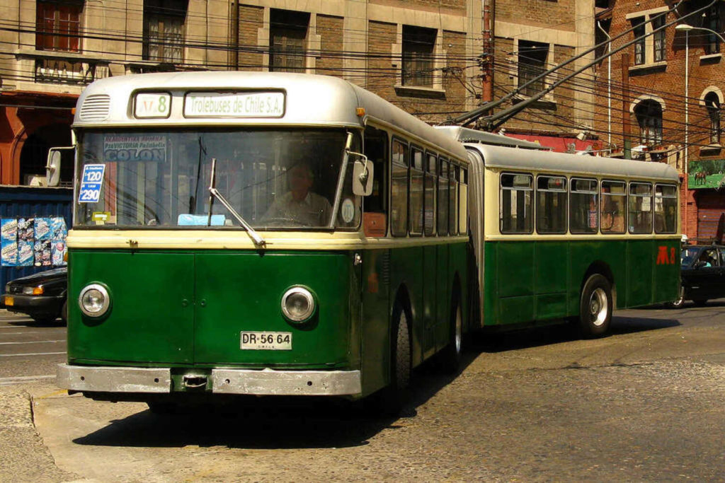 Trolebuses de Valparaíso